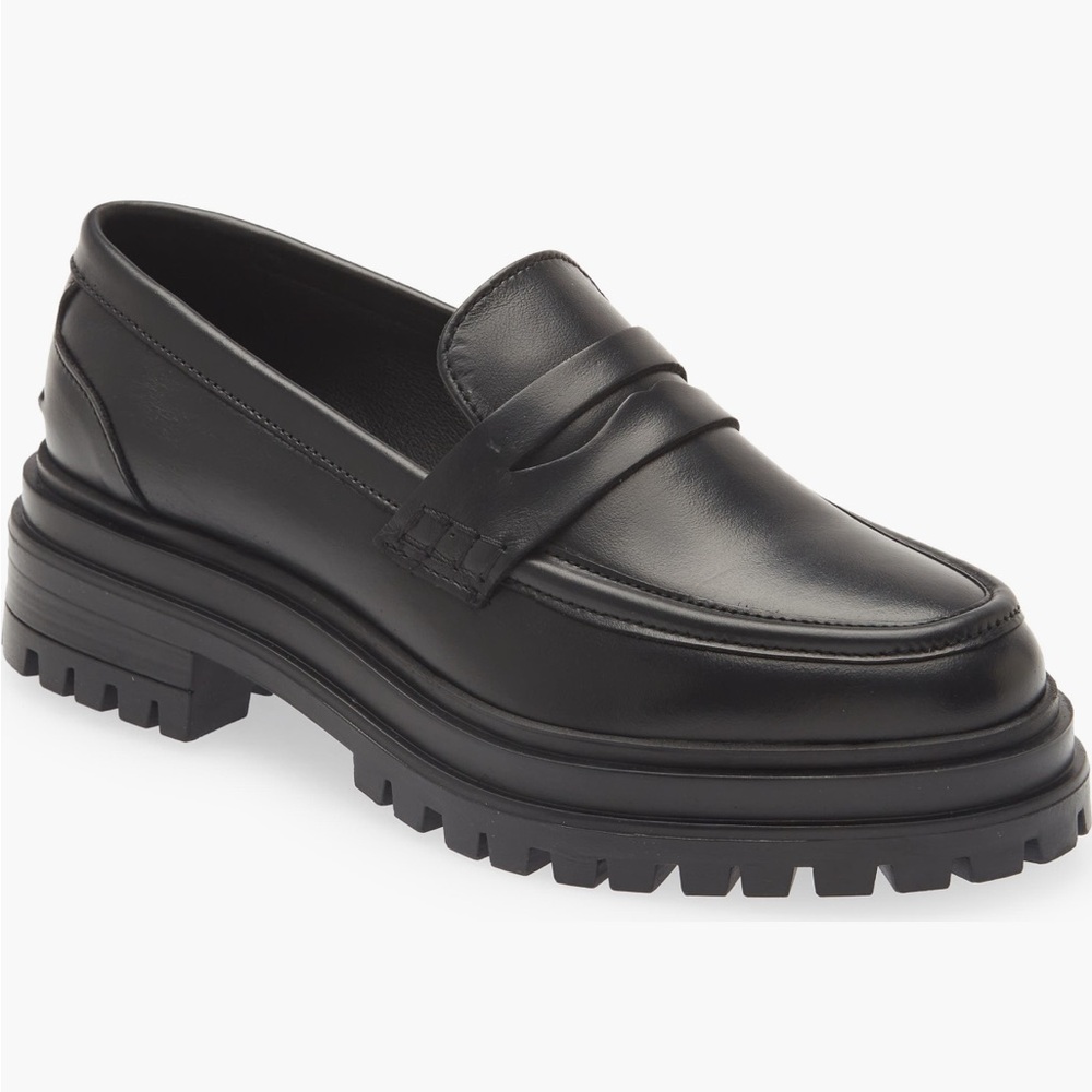 Reiss Cameron Platform Penny Loafer